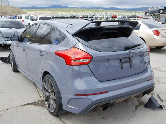 WF0DP3TH8H4122459 - 2017 FORD FOCUS RS GRAY photo 3