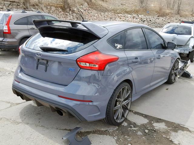 WF0DP3TH8H4122459 - 2017 FORD FOCUS RS GRAY photo 4