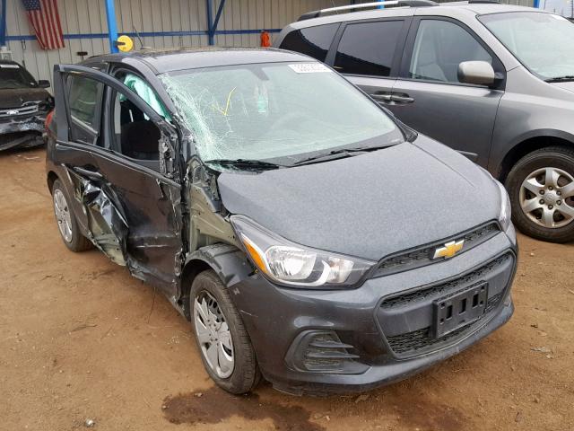 KL8CB6SA1JC444576 - 2018 CHEVROLET SPARK LS BLACK photo 1