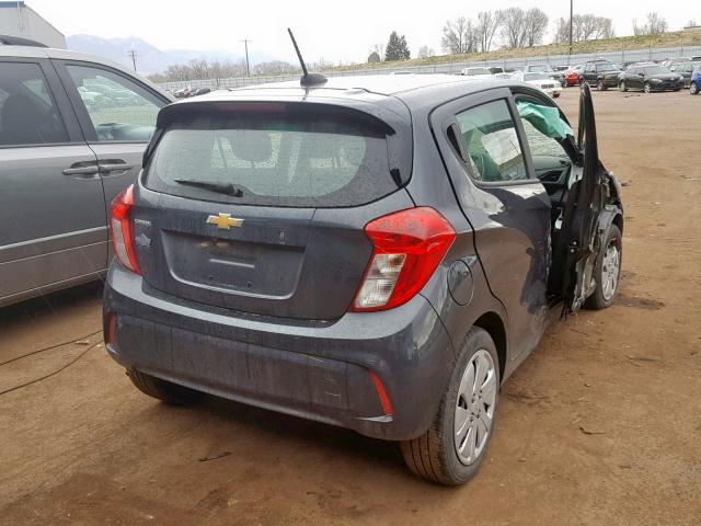 KL8CB6SA1JC444576 - 2018 CHEVROLET SPARK LS BLACK photo 4