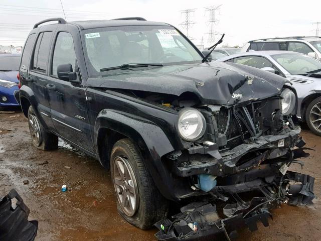 1J4GL58KX4W194221 - 2004 JEEP LIBERTY LI BLACK photo 1