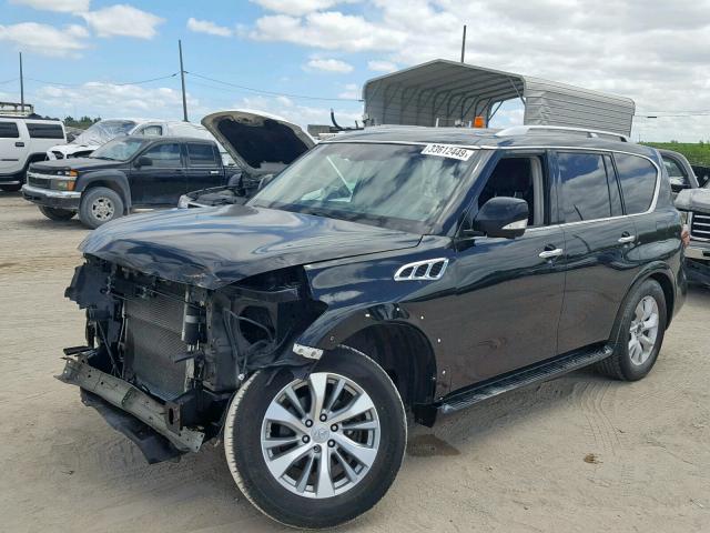 JN8AZ2NF9B9500079 - 2011 INFINITI QX56 BLACK photo 2