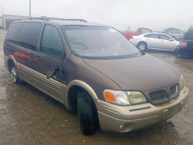 1GMDX03E7YD140244 - 2000 PONTIAC MONTANA BROWN photo 1