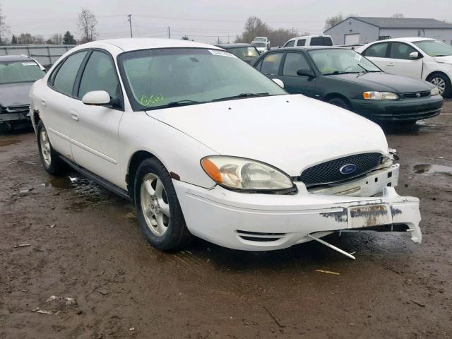 1FAFP55U74G135879 - 2004 FORD TAURUS SES WHITE photo 1