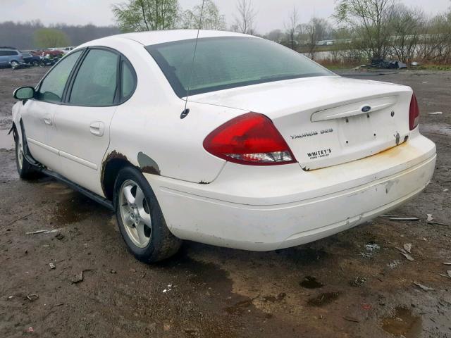 1FAFP55U74G135879 - 2004 FORD TAURUS SES WHITE photo 3