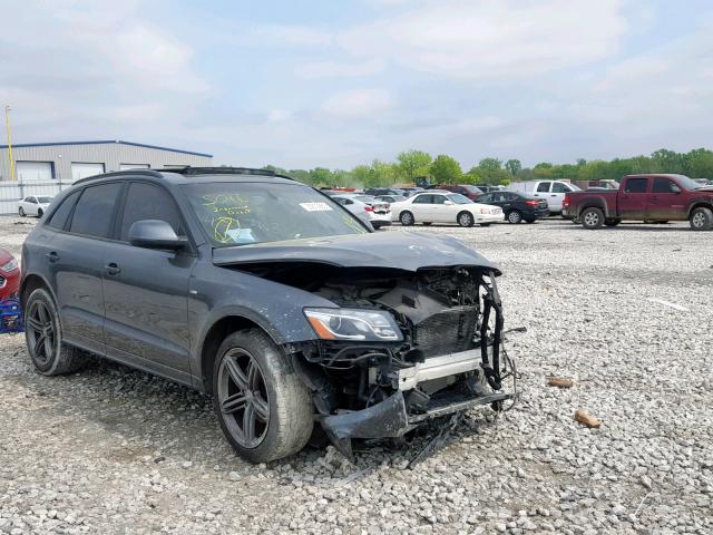 WA1WKAFP8CA037403 - 2012 AUDI Q5 PRESTIG GRAY photo 1