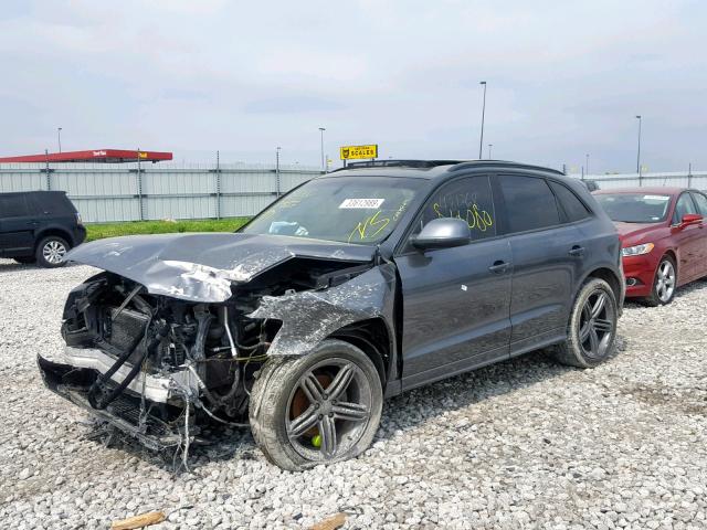 WA1WKAFP8CA037403 - 2012 AUDI Q5 PRESTIG GRAY photo 2