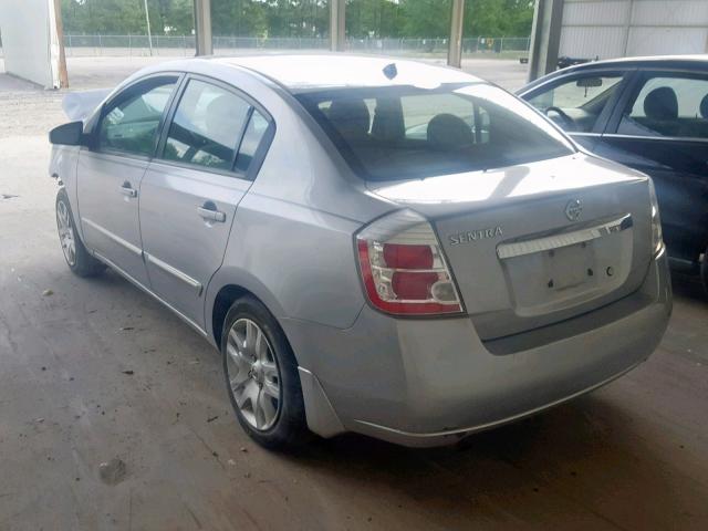 3N1AB6AP3AL646833 - 2010 NISSAN SENTRA 2.0 SILVER photo 3