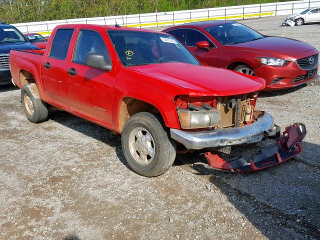 1GCCS138158283175 - 2005 CHEVROLET COLORADO RED photo 1