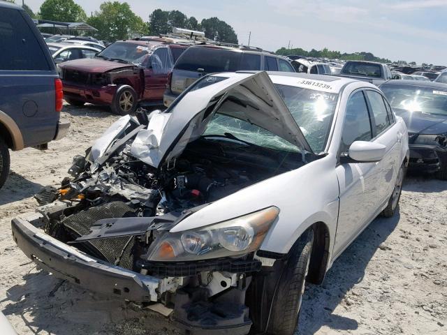 1HGCP2F85AA062234 - 2010 HONDA ACCORD EXL WHITE photo 2