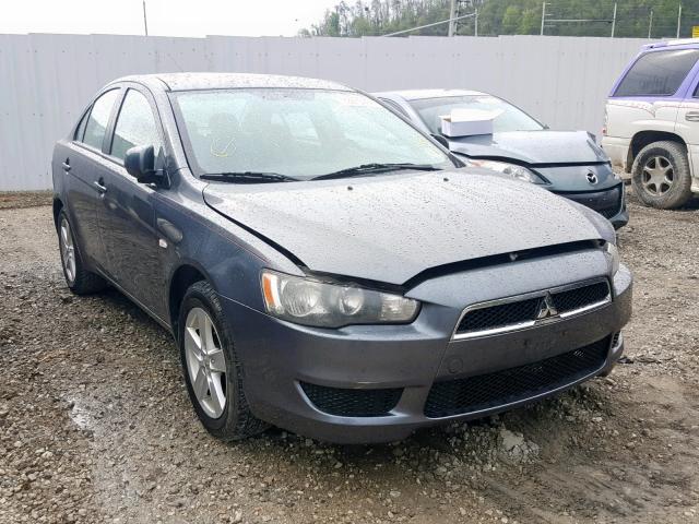 JA3AU26U28U009588 - 2008 MITSUBISHI LANCER ES GRAY photo 1