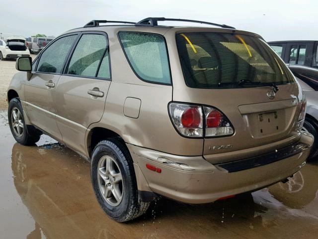 JTJGF10U420139683 - 2002 LEXUS RX 300 TAN photo 3