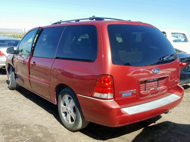 2FMZA52205BA37812 - 2005 FORD FREESTAR S MAROON photo 3