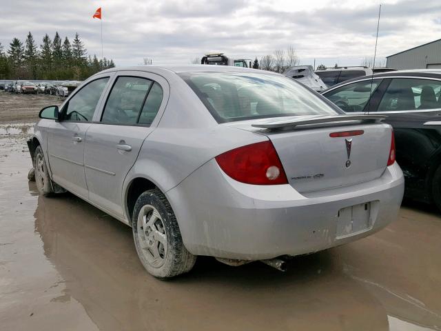 1G2AJ55F477134804 - 2007 PONTIAC G5 SILVER photo 3