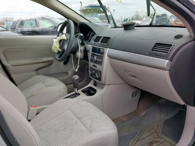 1G2AJ55F477134804 - 2007 PONTIAC G5 SILVER photo 5