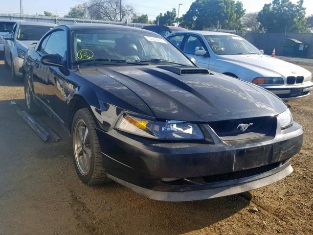 1FAFP42R84F153713 - 2004 FORD MUSTANG MA BLACK photo 1