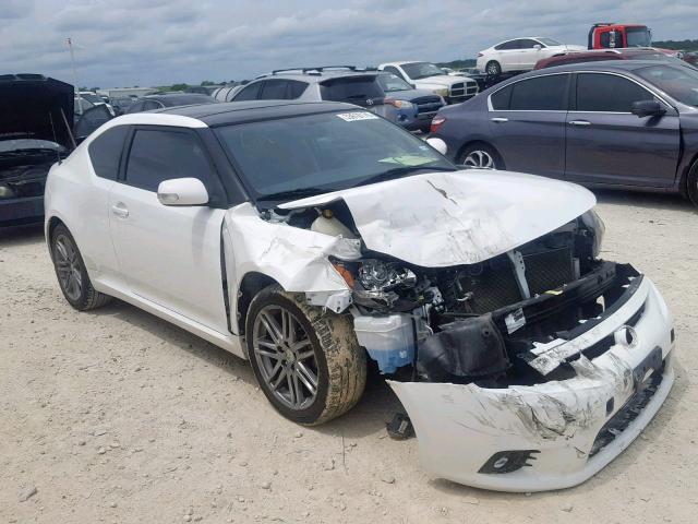 JTKJF5C78B3017051 - 2011 TOYOTA SCION TC WHITE photo 1