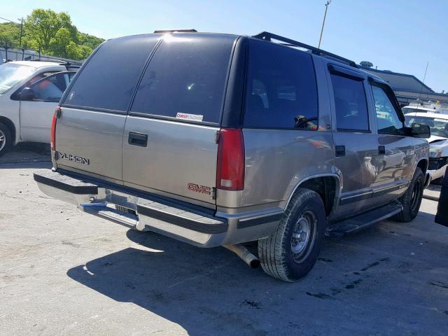 1GKEC13R2XR508168 - 1999 GMC YUKON SILVER photo 4