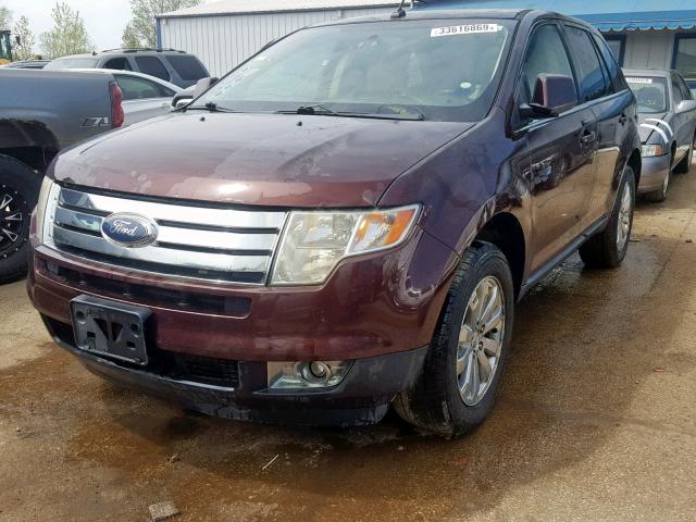 2FMDK39C69BA44506 - 2009 FORD EDGE LIMIT PURPLE photo 2