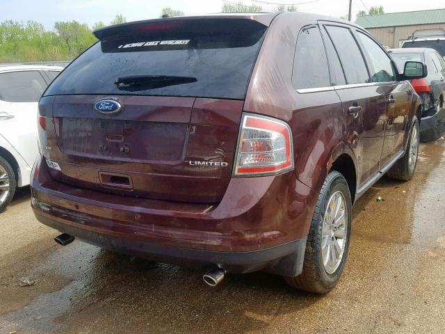 2FMDK39C69BA44506 - 2009 FORD EDGE LIMIT PURPLE photo 4