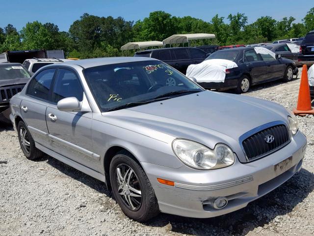 KMHWF25S34A947348 - 2004 HYUNDAI SONATA GL SILVER photo 1