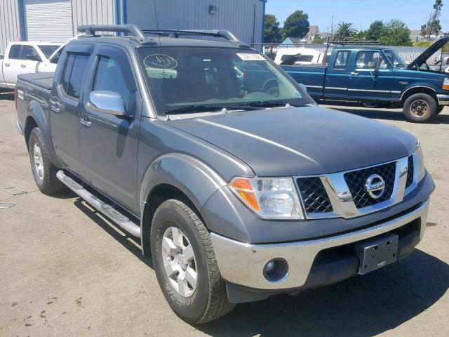 1N6AD07W46C439077 - 2006 NISSAN FRONTIER C GRAY photo 1