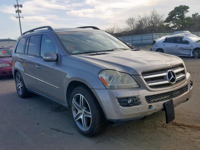 4JGBF71E47A146962 - 2007 MERCEDES-BENZ GL 450 4MA GRAY photo 1