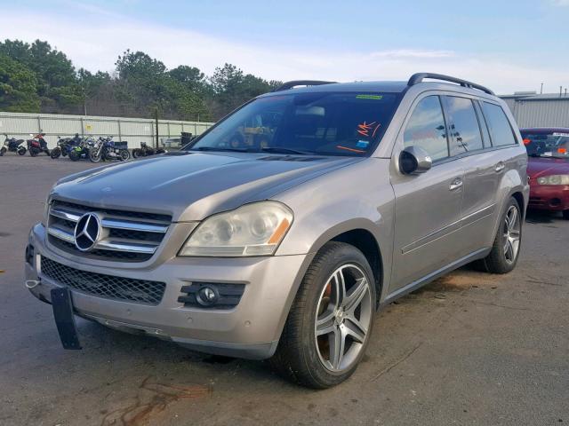 4JGBF71E47A146962 - 2007 MERCEDES-BENZ GL 450 4MA GRAY photo 2