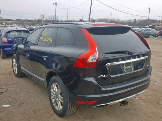 YV440MDJ6F2745034 - 2015 VOLVO XC60 T5 BLACK photo 3