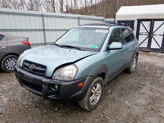 KM8JN12D48U912206 - 2008 HYUNDAI TUCSON SE  photo 2