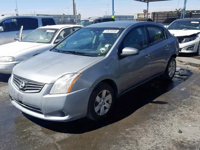 3N1AB6AP6BL654247 - 2011 NISSAN SENTRA 2.0 SILVER photo 2