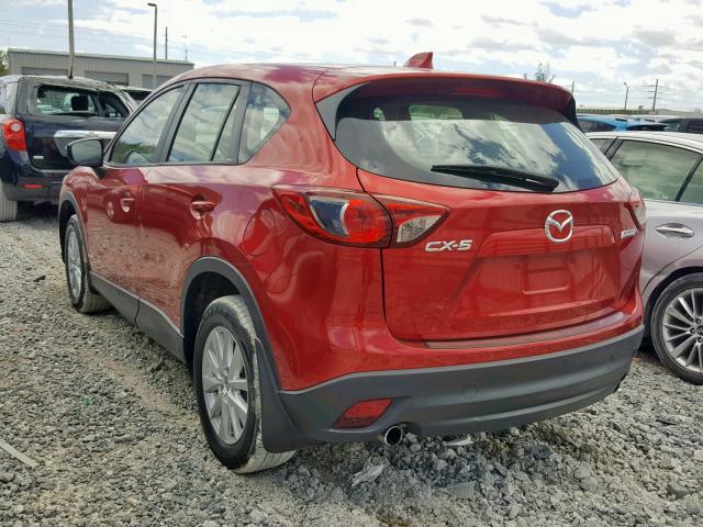 JM3KE2BE8F0487818 - 2015 MAZDA CX-5 SPORT RED photo 3