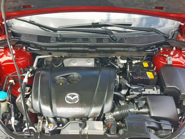 JM3KE2BE8F0487818 - 2015 MAZDA CX-5 SPORT RED photo 7