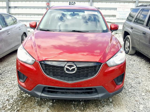 JM3KE2BE8F0487818 - 2015 MAZDA CX-5 SPORT RED photo 9