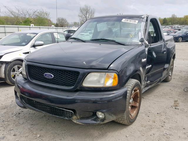 2FTZF0739XCB06326 - 1999 FORD F150 SVT L BLACK photo 2