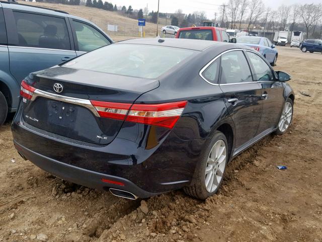 4T1BK1EB0DU057991 - 2013 TOYOTA AVALON BAS BLACK photo 4