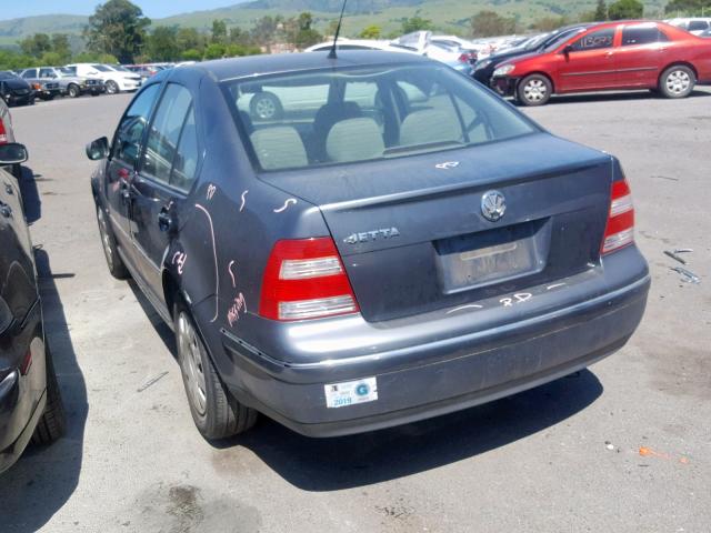 3VWRA69M84M003841 - 2004 VOLKSWAGEN JETTA GL GRAY photo 3