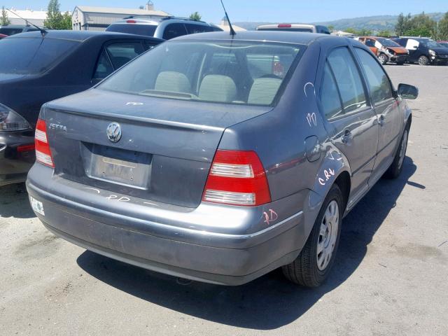 3VWRA69M84M003841 - 2004 VOLKSWAGEN JETTA GL GRAY photo 4