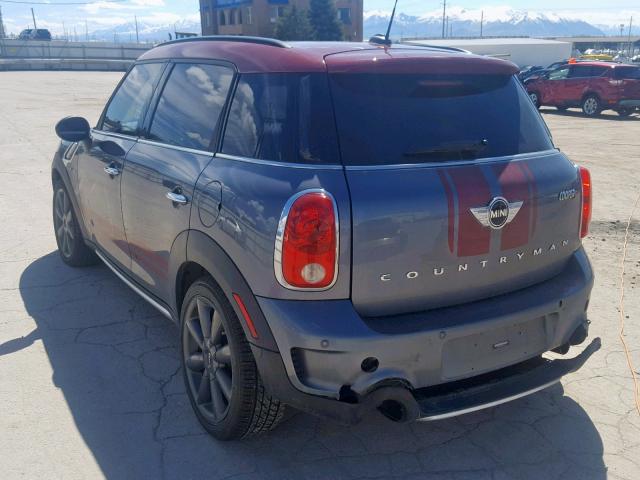 WMWZC5C5XGWU01577 - 2016 MINI COOPER S C GRAY photo 3