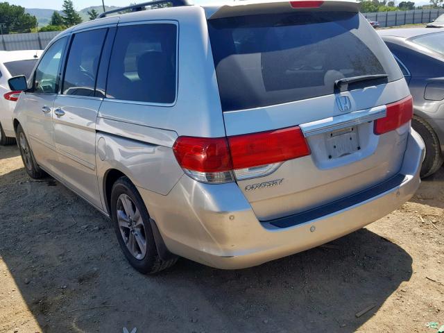 5FNRL38928B101623 - 2008 HONDA ODYSSEY TO SILVER photo 3