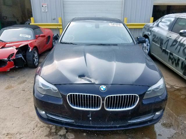 WBAFR7C55BC606313 - 2011 BMW 535 I BLACK photo 9