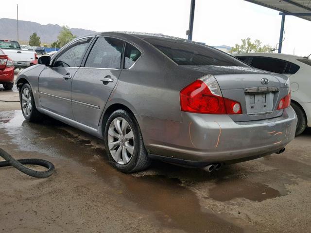 JNKAY01F06M262682 - 2006 INFINITI M35 BASE GRAY photo 3