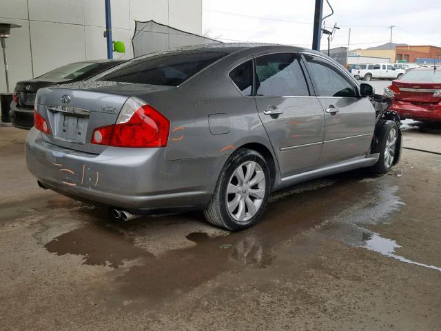 JNKAY01F06M262682 - 2006 INFINITI M35 BASE GRAY photo 4