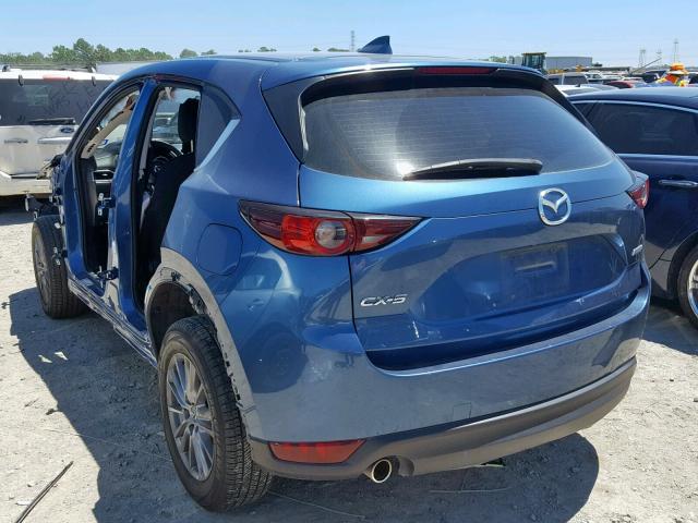 JM3KFABLXH0128527 - 2017 MAZDA CX-5 SPORT BLUE photo 3