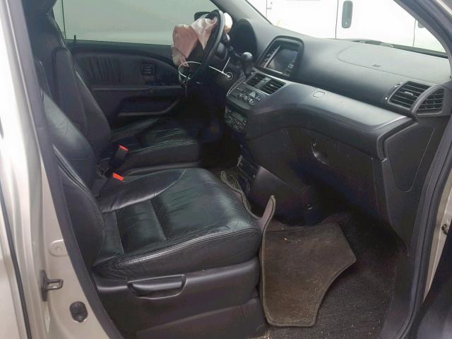 5FNRL38825B021273 - 2005 HONDA ODYSSEY TO SILVER photo 5