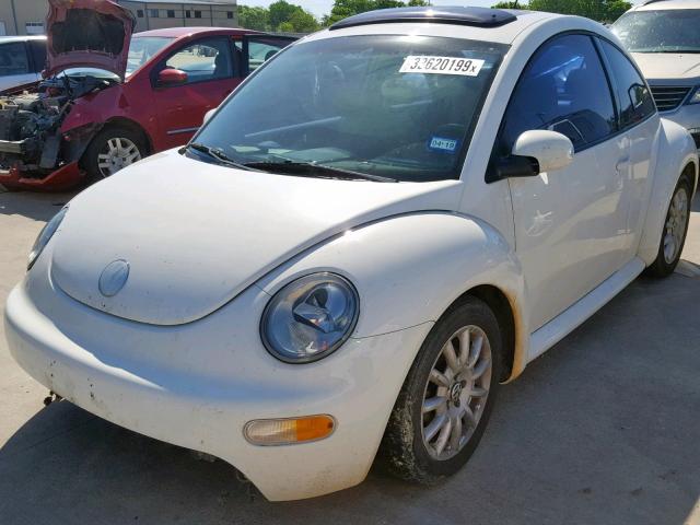 3VWCR31C35M401993 - 2005 VOLKSWAGEN NEW BEETLE Ağ foto 2