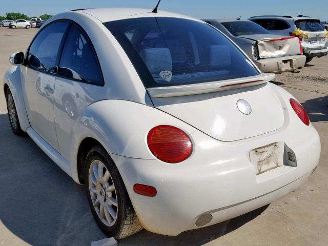 3VWCR31C35M401993 - 2005 VOLKSWAGEN NEW BEETLE Ağ foto 3