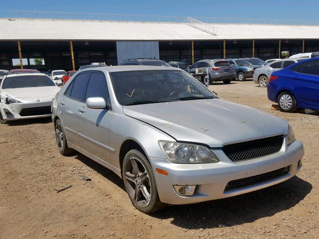 JTHBD192850098479 - 2005 LEXUS IS 300 SILVER photo 1