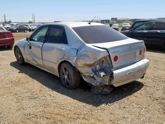 JTHBD192850098479 - 2005 LEXUS IS 300 SILVER photo 3