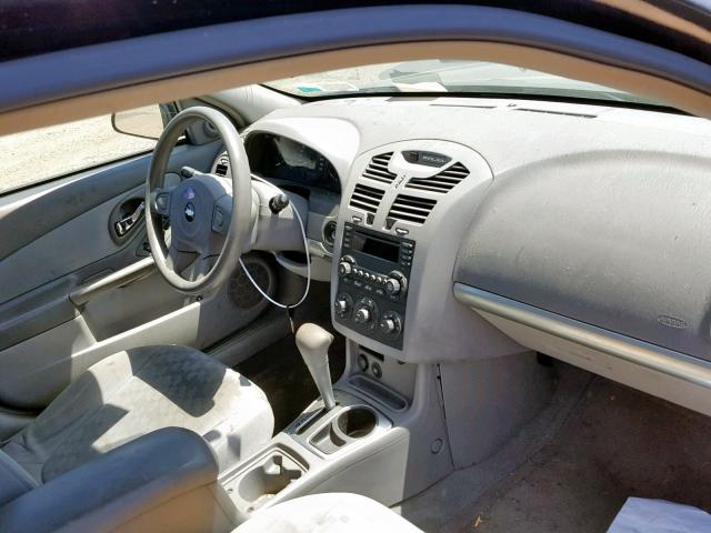 1G1ZT54875F126638 - 2005 CHEVROLET MALIBU LS BLACK photo 5